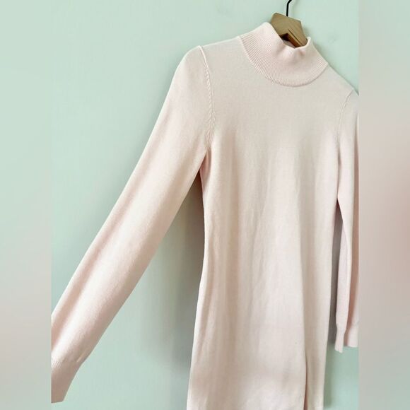 Lovers & Friends Atara Long Sleeve Sweater Dress in Baby Light Pink - Size S - Picture 5 of 8